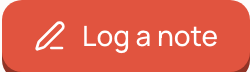 The Log a note button